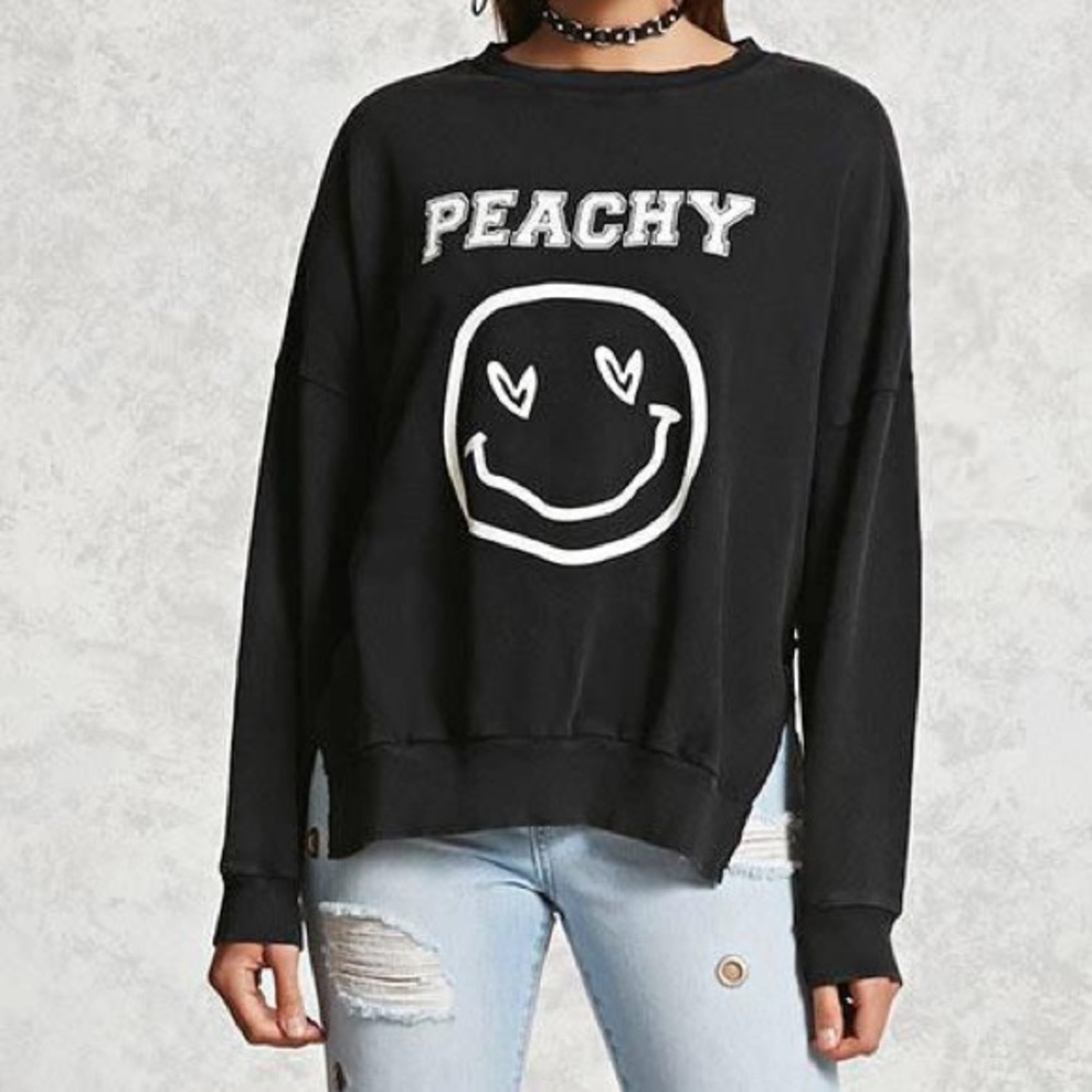 PEACHY Crewneck Forever 21